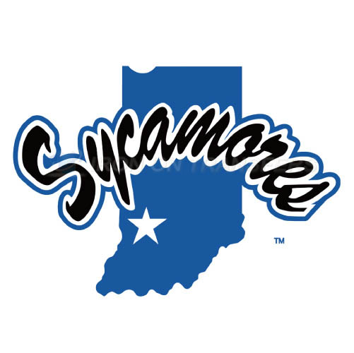 Indiana State Sycamores Iron-on Stickers (Heat Transfers)NO.4634